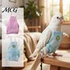 Parrot Travel Harness Diaper Clothes with Leash, Flight Diaper, Reusable Nappy Clothes, Outdoor Training for Parakeet Budgies Conure Lightweight