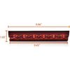 PIT66 LED 3Rd Brake Light Compatible With Truck Cap Topper Leer Are Century LED Recessed Cargo Light Parking Light High Mount Third Brake Light Lamp