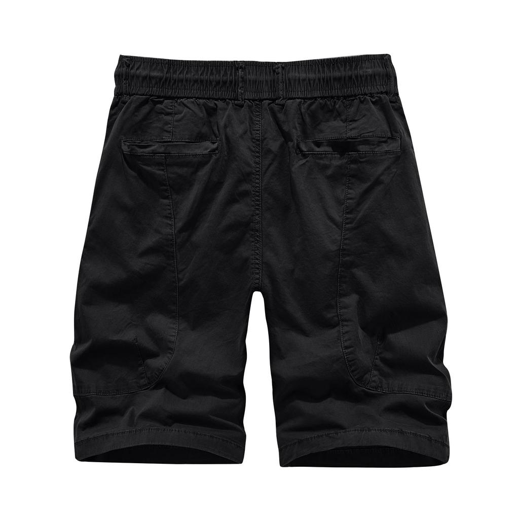 Мужские повседневные цветные карманные пляжные рабочие брюки-карго на открытом воздухе, шорты, брюки