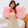 Simulation Pink Watermelon Capibara Plush Doll Cloth Doll Capibara Anime Fluffty Toy  Home Decor