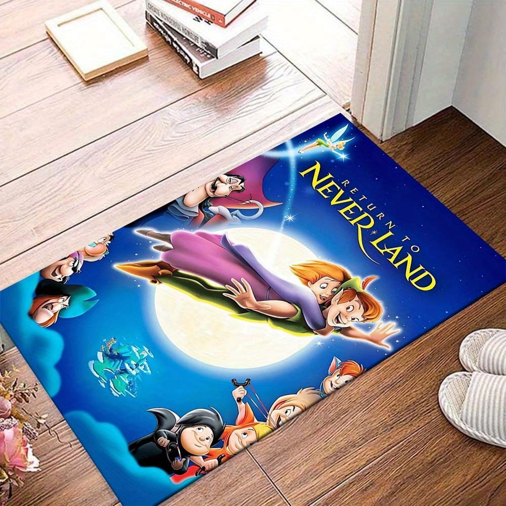 JIT 1pc Peter Pan At Night Themed Area Rug – Soft Polyester, Machine Washable Rectangular Carpet for Bedrooms, Entryway, Office – Large Floor Mat for