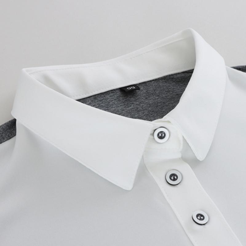 Shop Golfwear Collar Neck Short Sleeve Tee Grey Ne Wsh W604 605