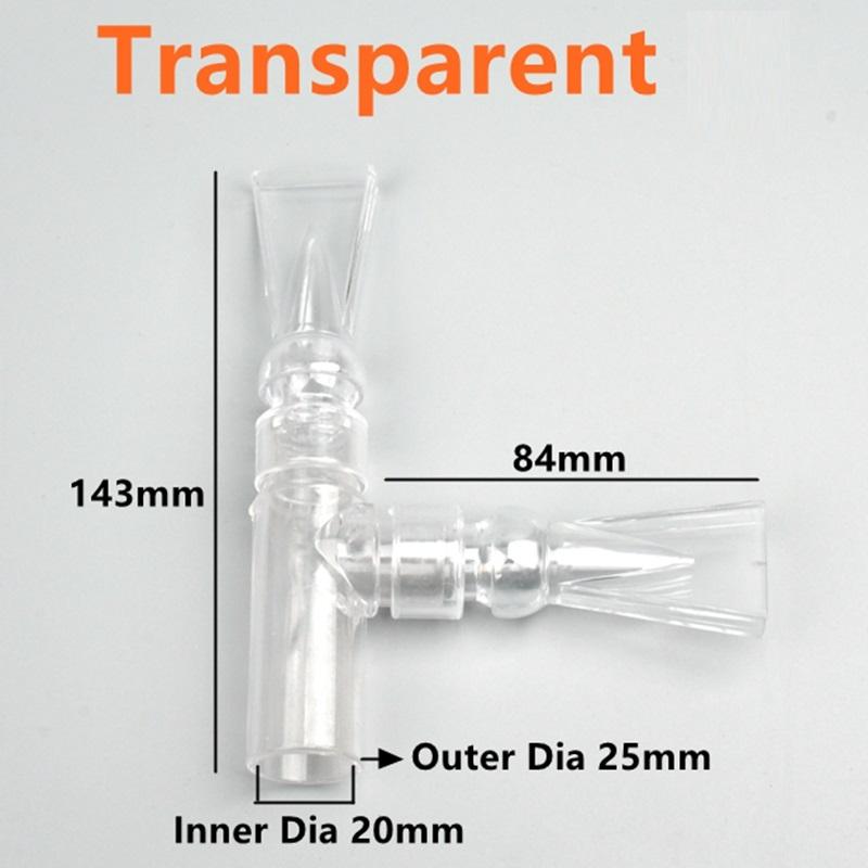 1PC PVC Pipe Universal Joint Duck Beak Suit Adjust The Flow Direction 360 Degrees Fish Tank Oxygen Increasing Tube Aquarium