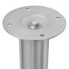 2 x Telescopic Leg Support Foot Table Leg Stainless Steel 710 mm 1100 mm