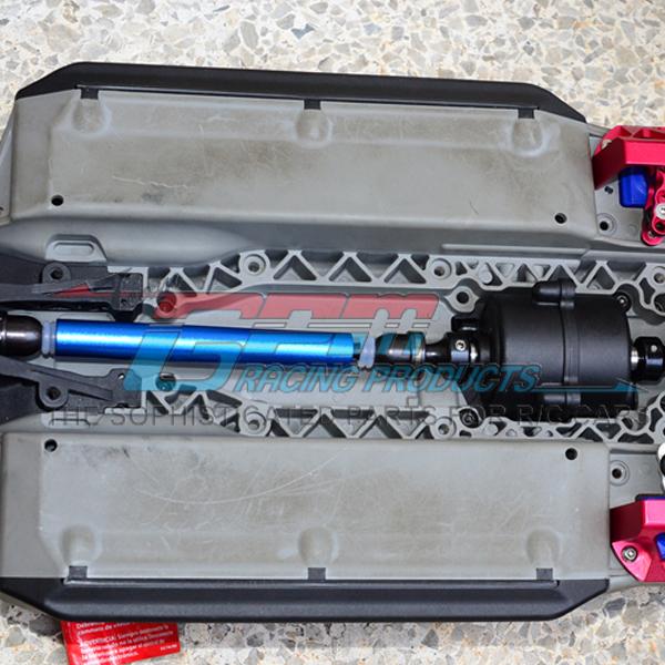 GPM 45# Hardened Steel Drive Rear Axle + Aluminum Barrel For TRAXXAS E REVO SUMMIT