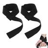 1 Pair Lifting Straps Wrist Power Training Hand Wrist Support Wraps with Neoprene Padded for Weightlifting Powerlifting Crossfit