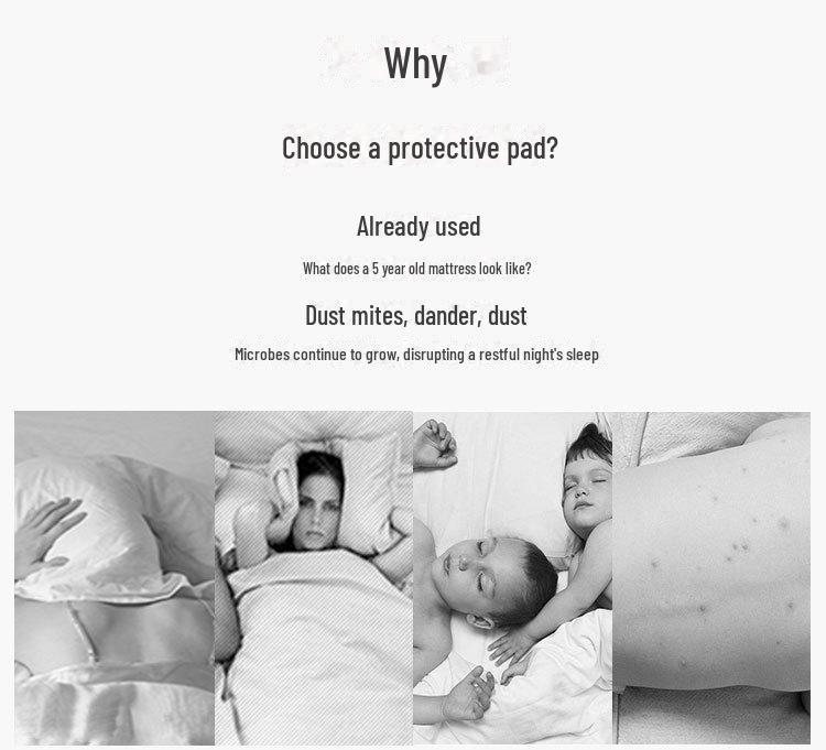 Защитный чехол для матраса Duo Xi Sanded: Моющийся чехол для односпальной кровати или спальни