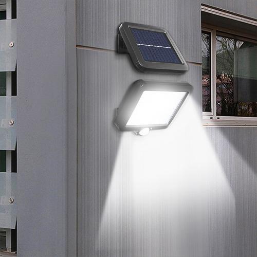 56LED индукционный настенный светильник водонепроницаемый сплит-солнечный светильник 100COB с разделением человеческого тела индукционный дворовый светильник гаражный светильник