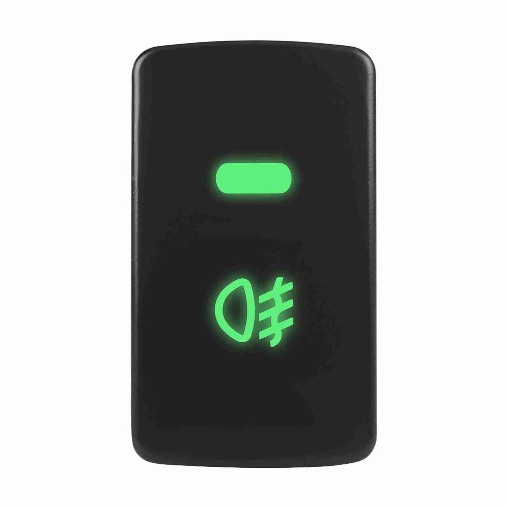 5-контактный черный пластиковый автомобильный кнопочный выключатель противотуманных фар для Civic Accord CRV