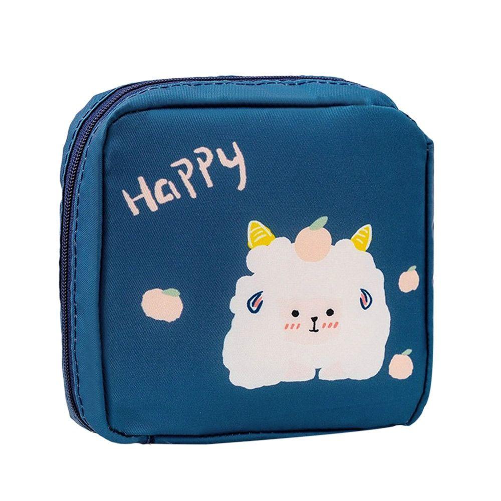 Makeup Storage Tampon Holder Zipper Sanitary Napkin Bag Sanitary Pads Bag Coin Purse Storage Bag