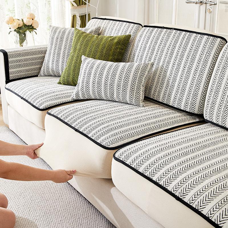 Non Slip Sofa Cushion Cover Four Seasons Universal Wear Resistant Sofa Seat Mat