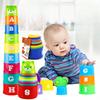 Kid Brain Response Battle Fold Cup Hand Speed Competition Fold Cup Child Stack Game Early Education Puzzle Train Board Games Toy