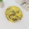 Golden animal masks, Halloween and carnival party costumes and props