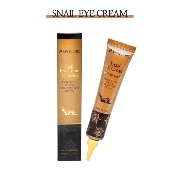 3w Clinic Snail Eye Cream Anti-Wrinkle 40ml