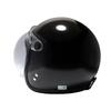 Мотоциклетный шлем-джет со стандартным пузырьковым визором, знак SG, бесплатное оборудование [B&B], соответствует требованиям, черный, размер, BB-004