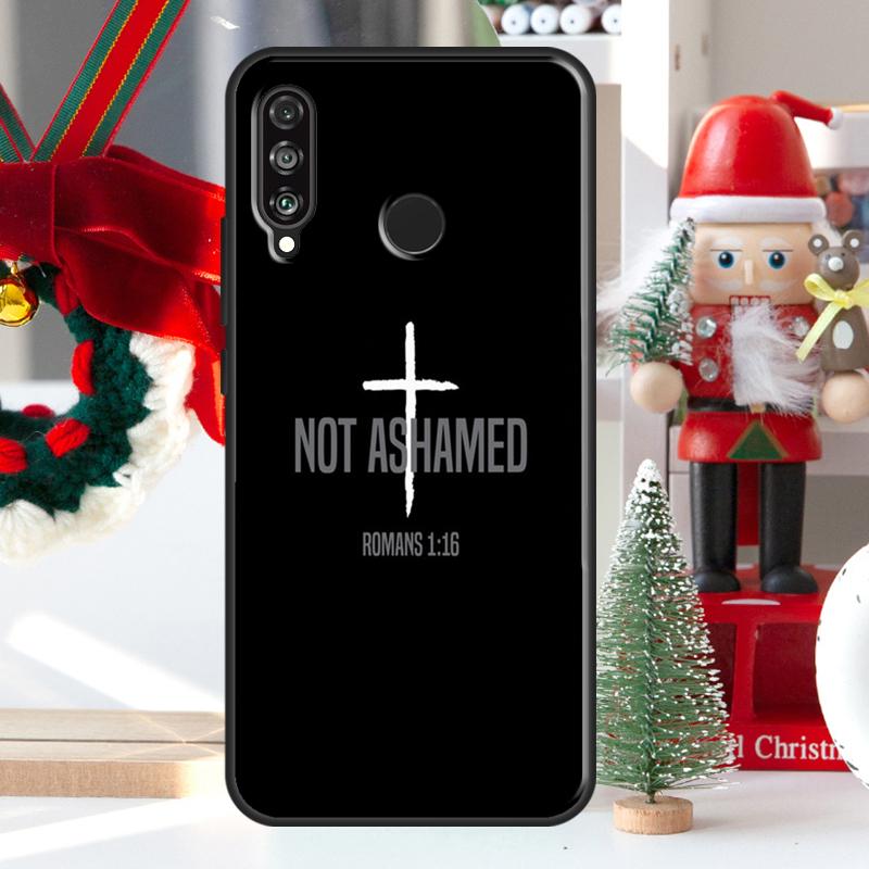 Крест с библейским стихом Иисуса Христа для Huawei Nova 9 10 SE 11 Pro Y60 Y70 Y90 Y61 Y91 Y72 Y73 12i 11i 8i P20 P30 P40 Lite Чехол