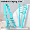 Расческа для придания текстуры и объема Широкозубая расческа для укладки волос Инструмент для придания объема у корней Женская Мужская Челка Пробор Аксессуар для ухода