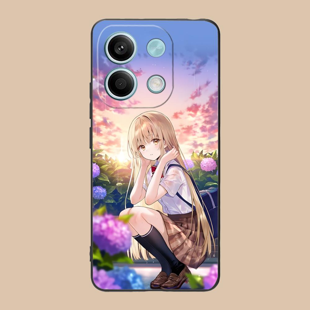 Чехол для телефона Angel Mahiru Shina для Xiaomi 15 14 13 12 Mi 11 T Ultra Lite Pro S X 5G Мягкий ТПУ Ударопрочный Чехол
