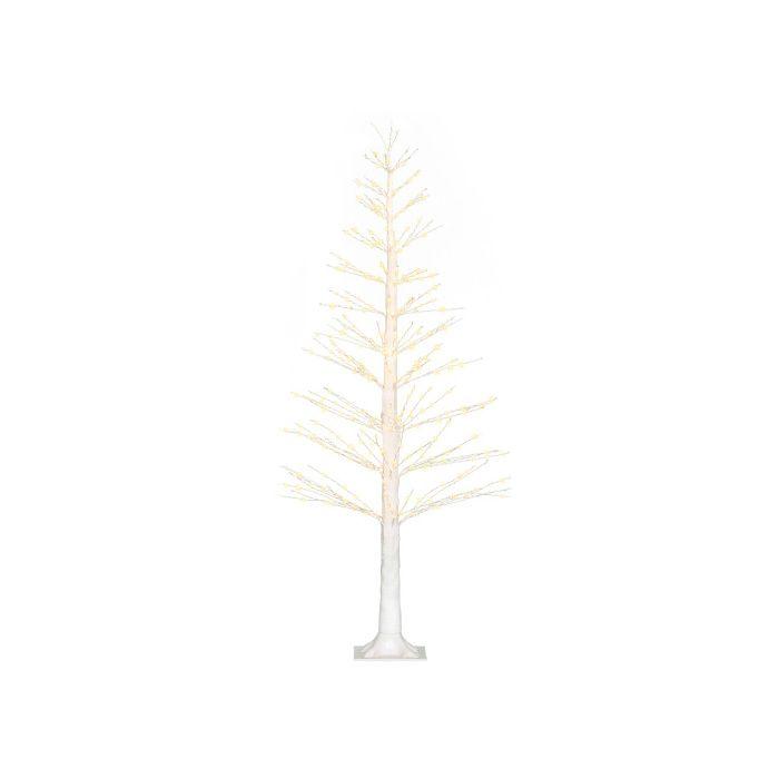 Arbre lumineux artificiel - MUVOE - 150 cm - 600 LEDs blanc chaud - Branches flexibles - IP44