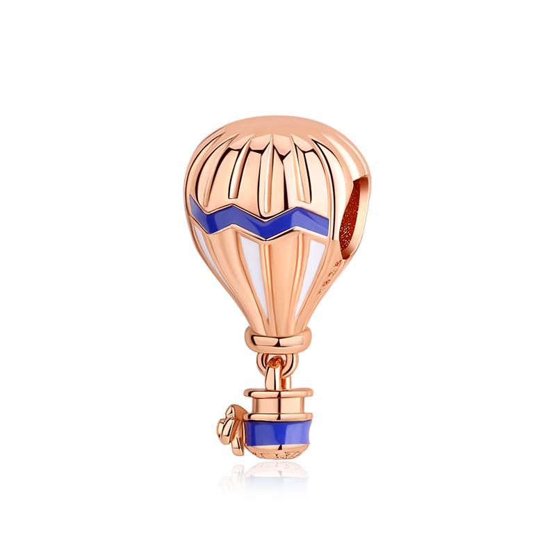 Оригинальные шармы из стерлингового серебра 925 пробы, медь, любовь, путешествия, лондонский автобус, чемодан, парижские бусины, подходят для браслетов и колье известных брендов, женские, DIY, циркон