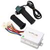 Bike Controller Power Display Throttle Grip Electric Bike Brushed Controller Kit for Tricycle