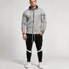 Mens Winter Casual Tracksuit Hooded Sweatshirt Pants Set Outdoor Sportswear Two-Piece
