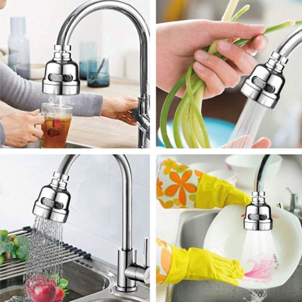 1 шт. Аэратор-диспенсер для пузырьков, Водосберегающая душевая лейка, Водяные фильтры, 3 режима, Насадка для крана, Удлинитель-соединитель