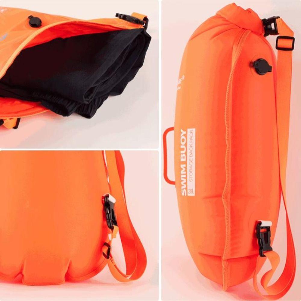 Float Backpack Swimming Bag Drift Buoy Swimming Buoy Bag Water Sport Buoyancy Bag  Boating