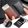 1Pcs ID Credit Card Holder Mini RFID Wallet Automatic Pop Up Bank Card Case For Civic Accord Crider City XRV CRV HRV Inspire Fit Odyssey Envix