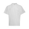 Comfortable Casual Simple Versatile Solid Color Embroidered Logo Short Sleeve T-Shirt Unisex Tops White 1389372-100