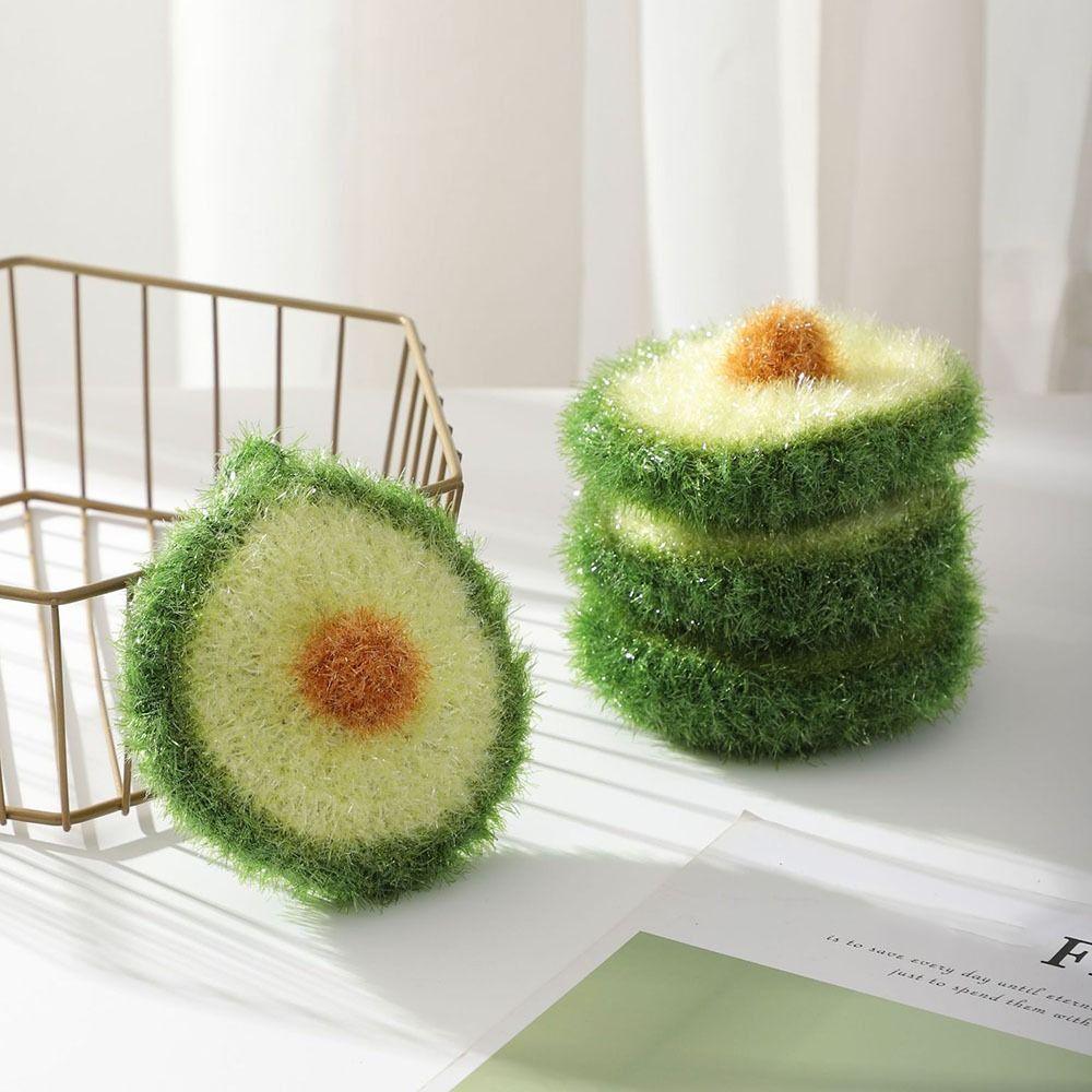 Creative Dish Sponge Absorbent Kitchen Cleaning Towel Cute Dishcloth  Dishwashing