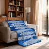Colorful Sardine Fish Ocean Funny Blanket For Soft Throw Blanket for Picnic Bed Sofa Home Bedroom Cozy Warm Comfortable