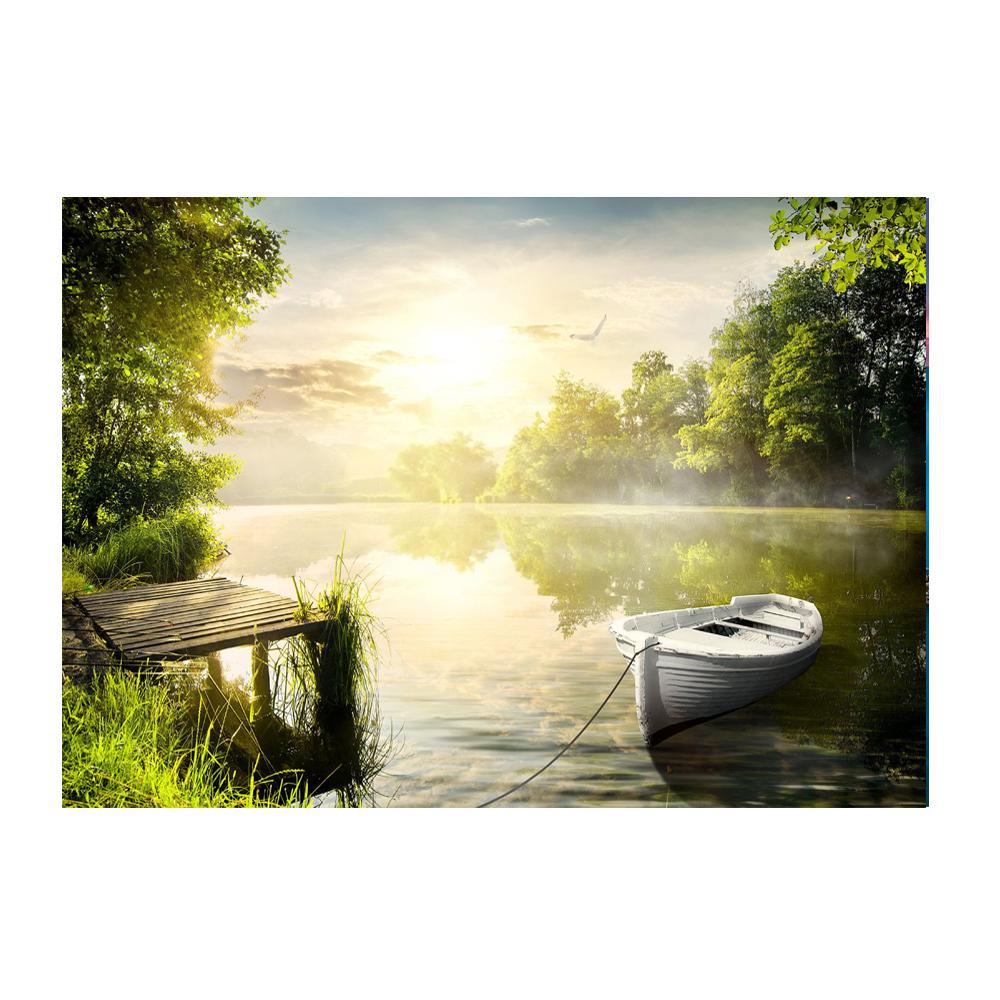 5D алмазная живопись пейзаж животное картина круглый комплект ювелирных изделий для вышивания замок полная мозаика дизайн ремесла домашний декор подарок