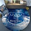 Everton FC pattern round rug,Carpet Rug for Living Room Bedroom Playroom ,Non-slip Floor Mat,Holiday Gifts and Birthday Gifts.