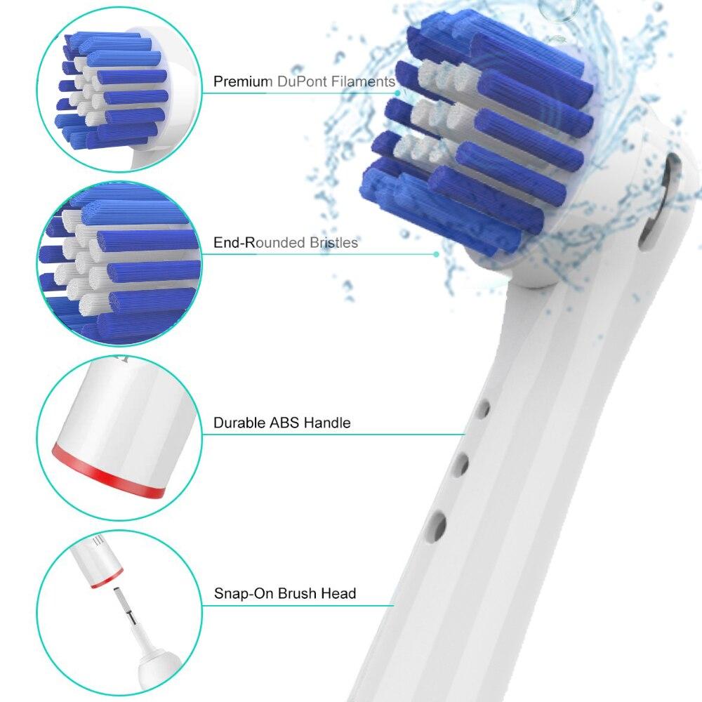 Набор насадок для электрических зубных щёток Oral B, 12 шт (Daily Cleaning)