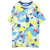 Print Short Sleeve T-shirt S Blue Men's Used