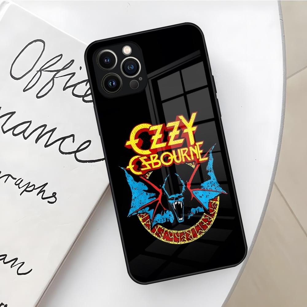 Чехол для телефона Rock Band O-Ozzy Osbourne для Iphone 16 15 14 12 11 13 Pro Max Mini X Xr Xs Se 8 Puls стеклянный Чехол