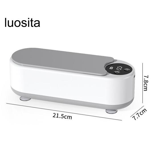 Ультразвуковой очиститель 300 мл, глубокая очистка 45 кГц, низкий уровень шума, высокочастотная стиральная машина для очков, колец, сережек, ожерелий, ремешок для часов