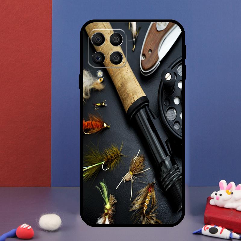 Fishing Rod Tool For Samsung Galaxy M33 M13 M23 M53 M15 M55 M31 M51 M14 M34 M54 M20 M30s M32 M52 Phone Case
