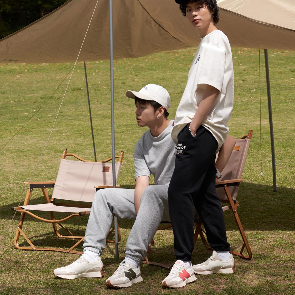 New Balance 327 Oatmeal Oak Green Unisex Sneakers Cream Moonbeam Off-White MS327ASN