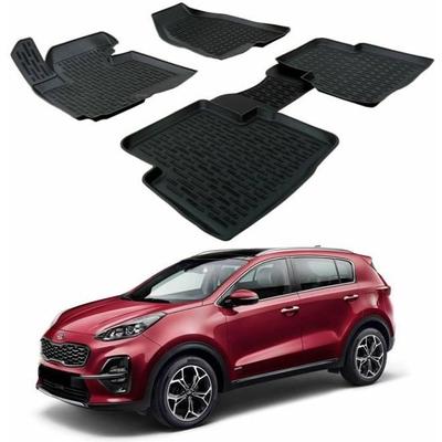 3D коврики - - Kia SPORTAGE - Премиум резина - Водонепроницаемые - Индивидуальные