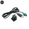 Car USB Interface Adapter CD Player Audio Cable Switch for Volkswagen Golf MK5 MK6 Jetta CC Tiguan Passat B6 Car Accessories