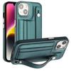 Кожаный чехол-ремешок для iPhone 14 13 12 11 Pro Max XS X XR SE 7 8 Plus с защитным чехлом для держателя карт