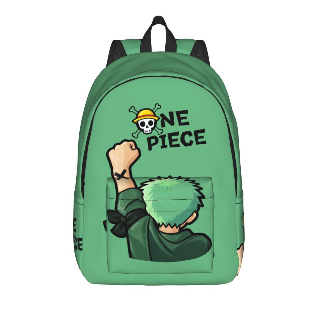 Японский Аниме Рюкзак для Мужчин Женщин Школы Работы Daypack One PiecePieces Япония Манга Колледжа Холщовые Сумки с Карманом