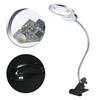 New Clip-on Loupe LED Magnifier Desk Table Magnifying Glass For Reading Repair