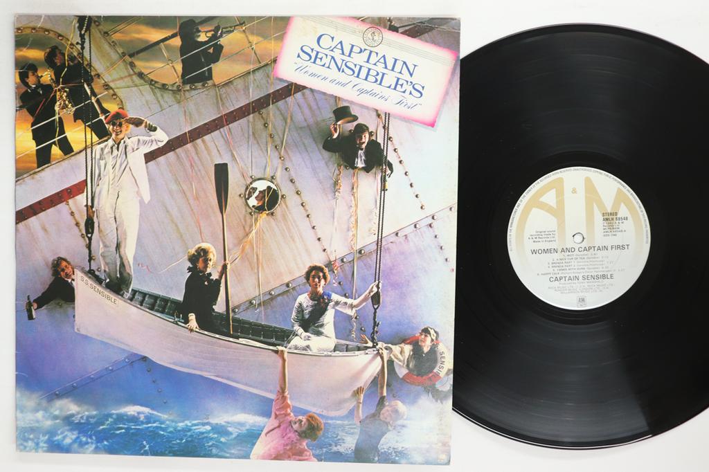 Виниловая пластинка CAPTAIN SENSIBLE Women And Captains First AMLH68548 AM 1982 Великобритания Рок Б/у