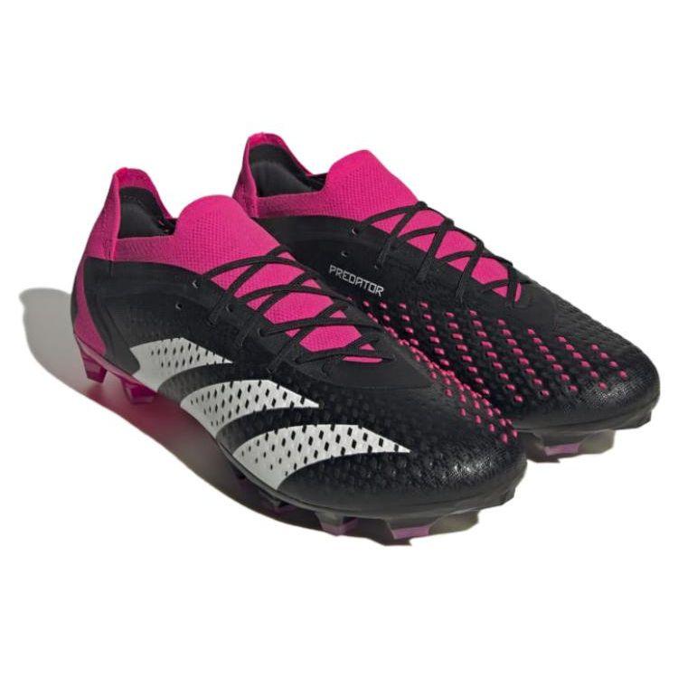 adidas Футбольные бутсы Predator Accuracy.1 Ag Мужские футбольные бутсы Черно-розовые GW7070