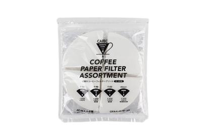 Ассортимент кофейных фильтров Sanyo Sangyo CAFEC+ 4 штуки (CFA4-40W-4P) [На 2-4 чашки]