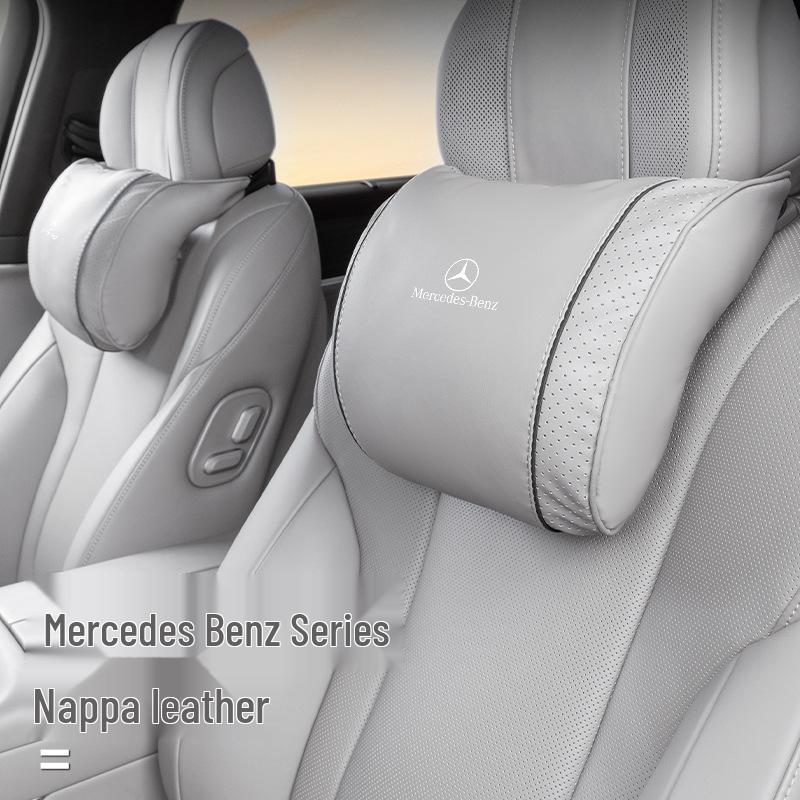All-Season Neck Pillow for Mercedes-Benz E-Class (E300L/E260L) Headrests: Comfort & Style Accessory