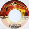 7inch Record DETERMINE / LENN HAMMOND - Jah I Love You / No More War NONE Imperial Produc Jamaica Reggae, Ska & Dub Used